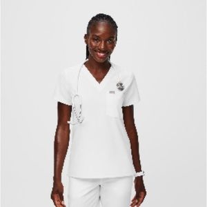 Figs Catarina In Optic White